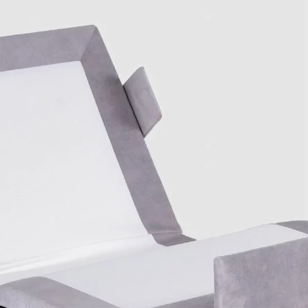 Detalle de la base de colchón modelo Ergonómico