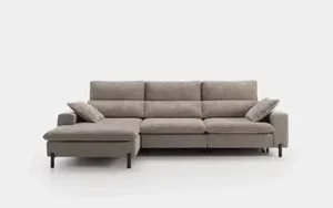 Sofá deslizante modelo CO en forma de L