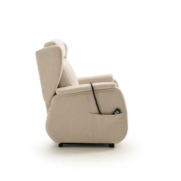 Lateral del sillón modelo OL