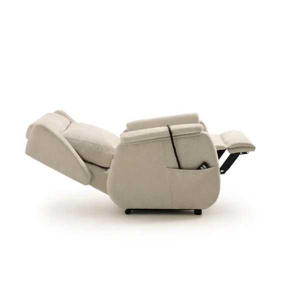 Lateral del sillón modelo OL tumbado